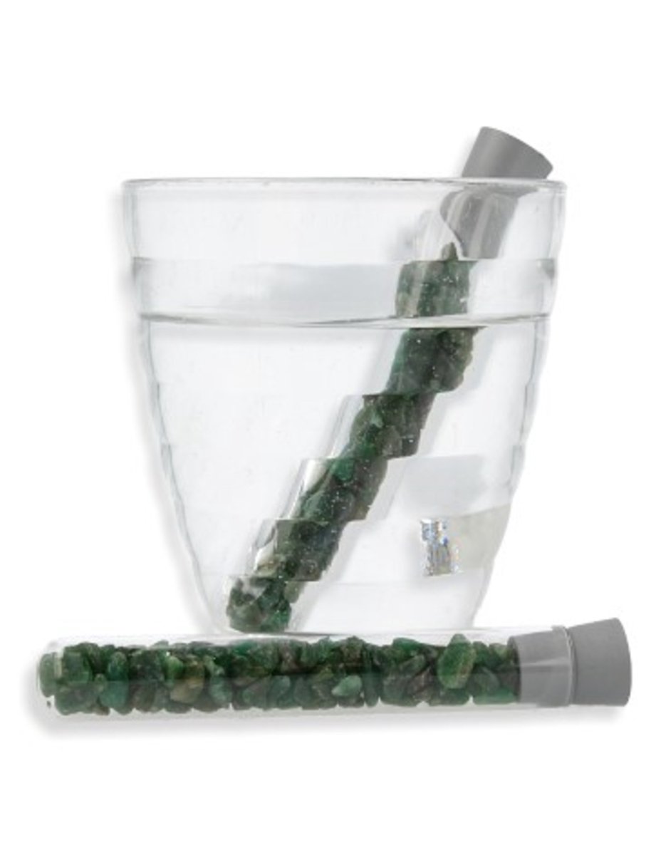 Ruben Robijn Aventurijn groen glas Aqua Gems waterwand