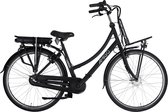 AMIGO E-Lagos T2 Elektrische Fiets - E-bike 28 Inch 50 cm - 3 Versnellingen - V-Brakes - Matzwart