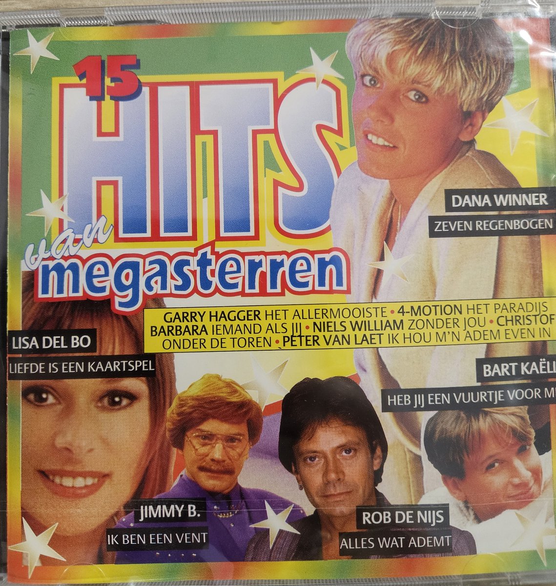 15 Hits van Megasterren CD