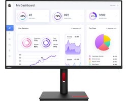Monitor Lenovo T32P-30 4K Ultra HD 32" IPS LED