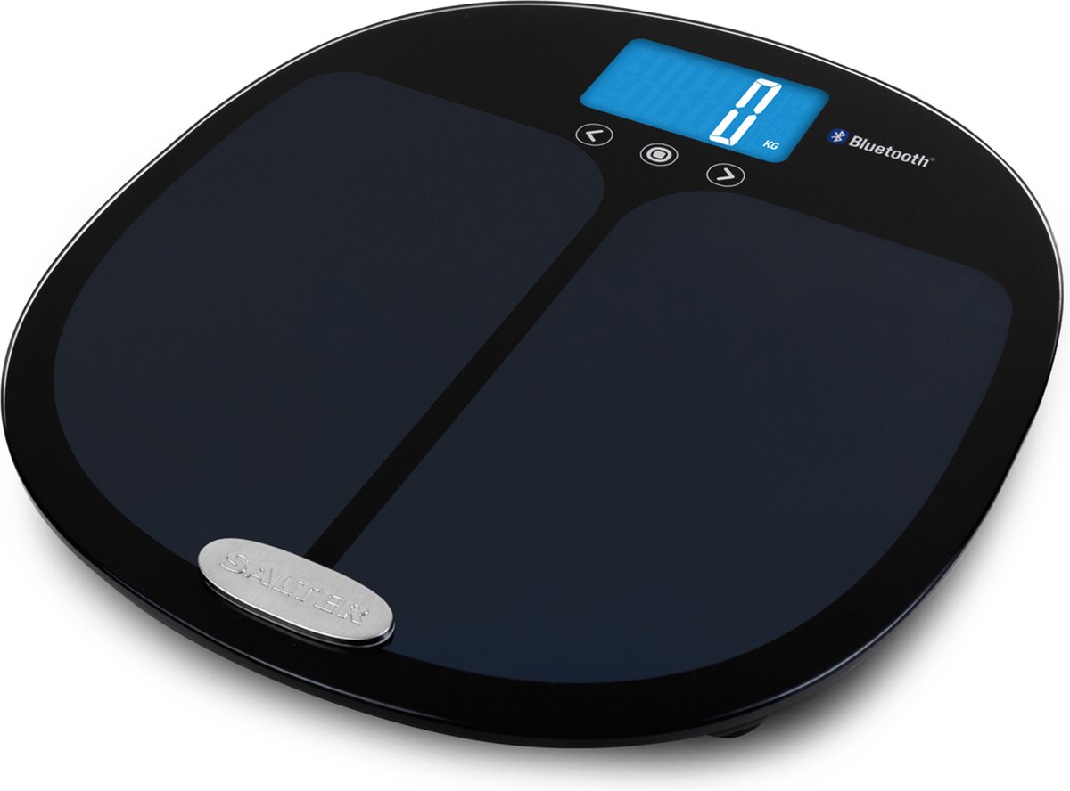 Salter Smart Analyser Weegschaal Elektronische Weegschaal Lichaamsgewicht Vet Water Spiermassa Botmassa BMI BMR