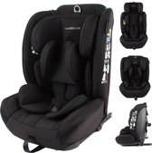 X Adventure Autostoel Grow Fix Groep 1/2/3 9-36 kg (76 tot 150 cm) Vanaf 12 maanden tot 12 jaar - Met Isofix - i-Size - Meegroei Autostoel - Zwart