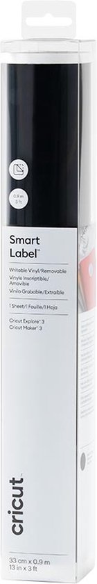 Smart Label amovible, inscriptible noir