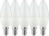 LED's Light LED lampen met kleine E14 fitting - Warm wit licht - 8W/60W - 5PACK