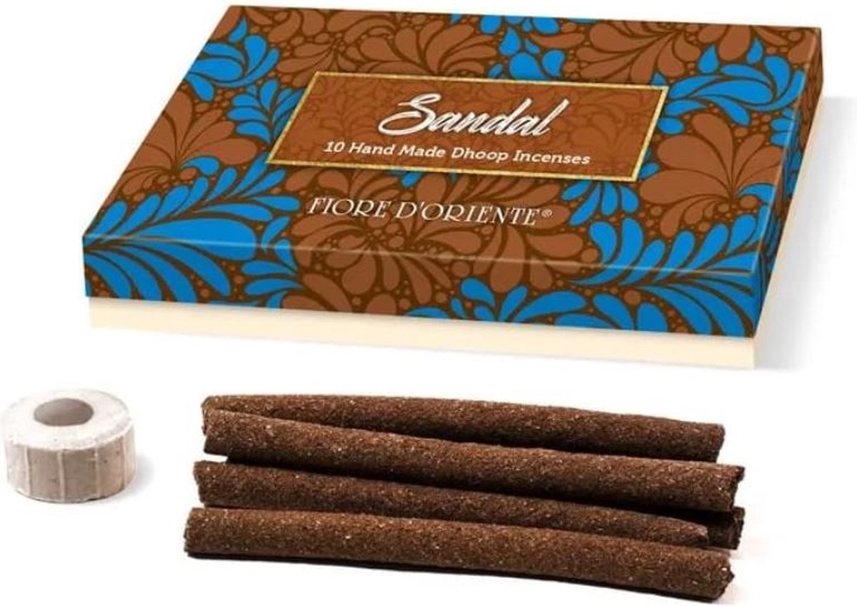 Fiore d'Oriente - Dhoop wierook - Sandelhout - Sandelwood -