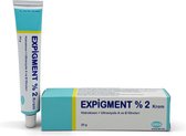 Originele Expigment Crème 2% tegen Hyperpigmentatie - Nachtcreme - Pigmentvlekken - 30g + inclusief Gezichtsreinigingsdoekjes