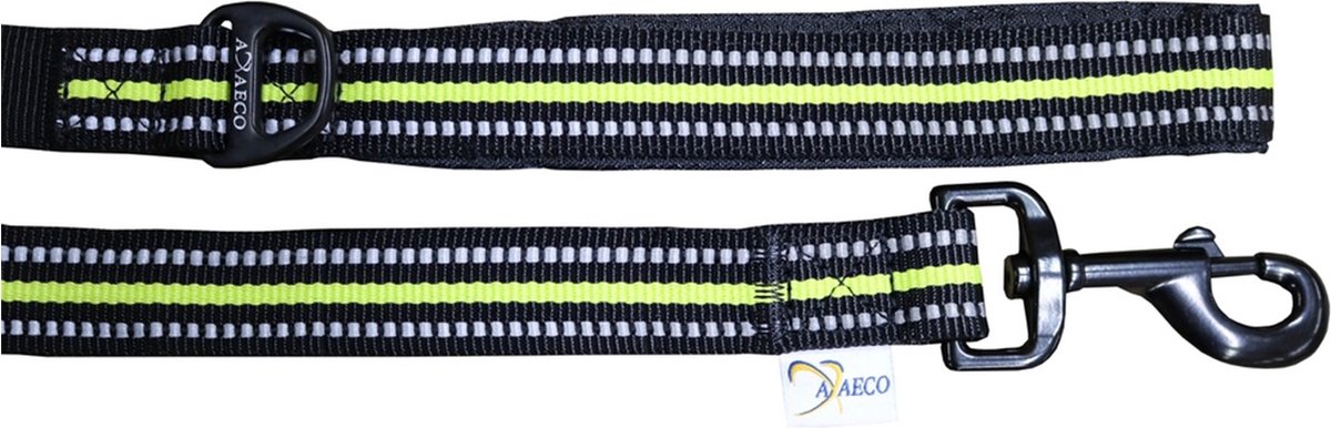 Axaeco Hondenriem 4 Season reflekterend 120 cm Maat S - 16mm x 120cm