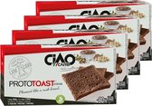 CiaoCarb | Prototoast Cacao | 4 stuks | 4 x 200 gram