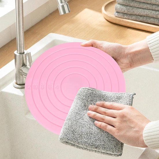 Dubbele As Draaitafel Taartversieringsstandaard 12 Inch - Aluminium Draaitafel Voor Het Decoreren Van Cakes, Met Antislip Bodem Taartversieringsstandaard Aluminium