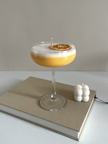 Pornstar Martini Kaars - 35 branduren - Cocktail kaars - Sojawas - Gedroogde vrucht