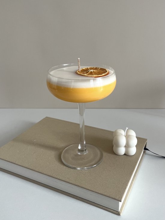 Pornstar Martini Kaars - 35 branduren - Cocktail kaars - Sojawas - Gedroogde vrucht