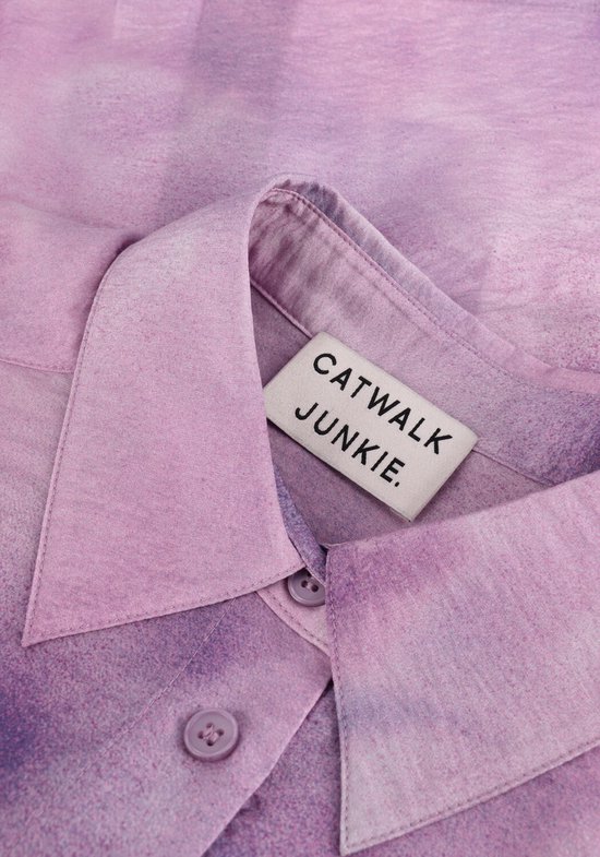Catwalk Junkie Bl Summer Clouds Dames - Jurken - Kleedje - Paars - Maat XS