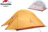 Naturehike Cloud Up 2 tent - 2 persoons tent - Lichtgewicht tent - Incl. grondzeil - Oranje - 210T 3000mm - Outdoor - Waterdicht - Hiking & Wandelen