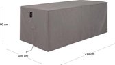 Kave Home - Iria protective cover for outdoor three-seater sofas max. 210 x 105 cm