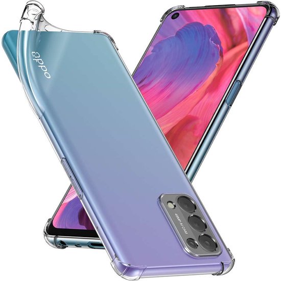 ebestStar - Coque compatible avec Oppo A54 5G, A74 5G, Etui Protection Silicone Transparent Antichoc, Coins Renforcés, Transparent