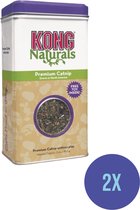 Kong - Naturals Catnip Kattenkruid Navulling - 2 X 60 Gram - Voordeelverpakking - 2 stuks