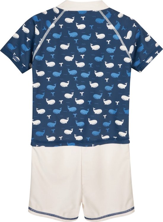 Playshoes Kinder UV-Schutz Einteiler Wal Marine-86/92