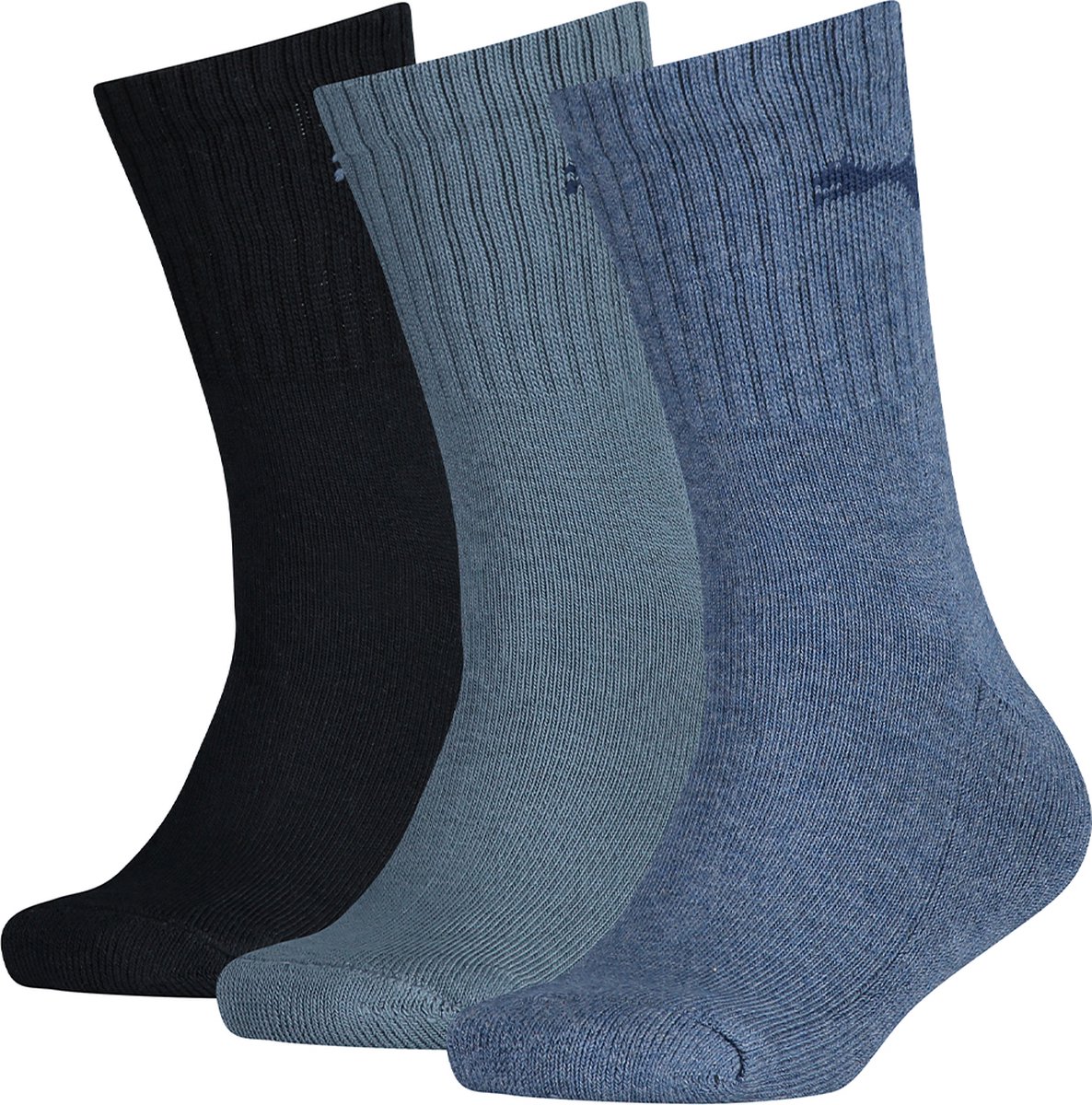 Puma 6-Pack Lichtgewicht Kindersokken Soepele Katoen Heren Dames multi – 100000965 Multicolor