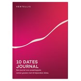 10 Dates Journal - Vertellis - Relatie cadeau, liefdes cadeau, Samen groeien met 10 bijzondere dates