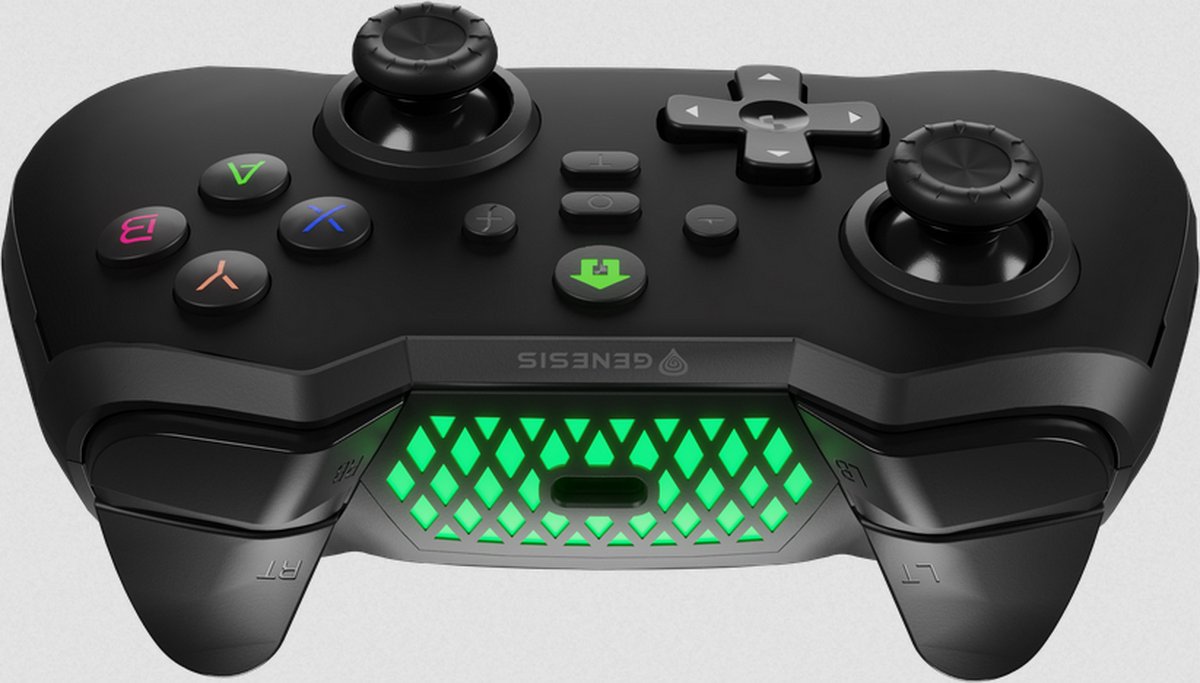 GENESIS - NJG-2100 MANGAN 400 - Draadloze Game controller - PC/Switch/MOBIEL - ZWART