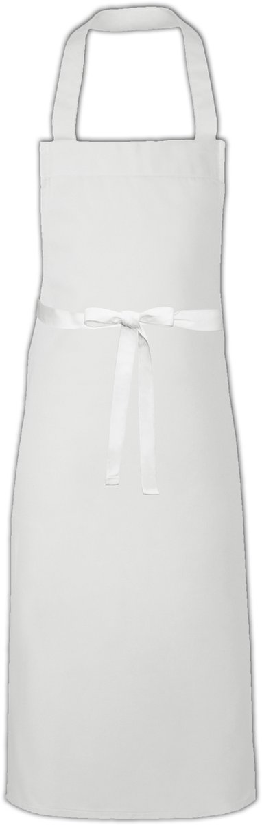 Barbecueschort XL - White - 110 x 73 cm - Link Kitchen Wear