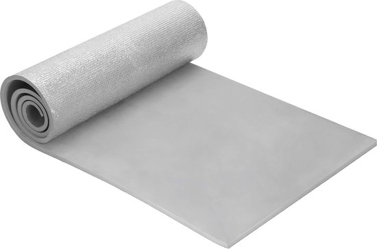 Springos Slaapmat | Schuimmat | 180 cm | PE -Schuim | Grijs — afbeelding 3
