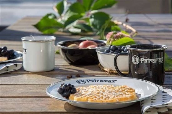 Assiettes 2 pièces blanches Petromax