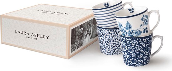 Coffret 4 Tasses Assorti 32 cl.