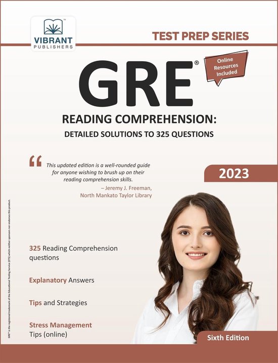 GRE Reading Comprehension - cover
