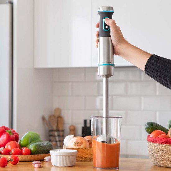 Staafmixer - Staafmixer met snoer - Keukenmachine - Staafmixer Oplaadbaar van Merkloos — afbeelding 4
