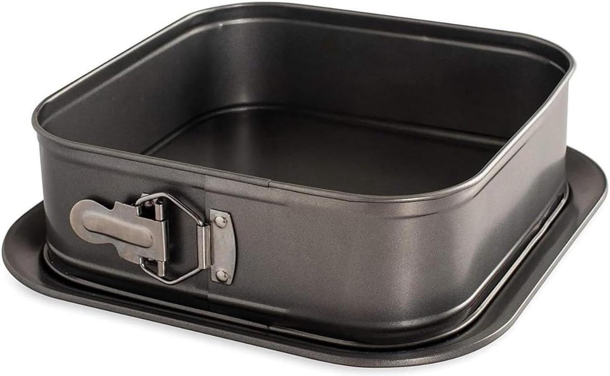 Vierkante Bakvorm met Verwijderbaar Bakje - Koolstofstaal - Anti-Aanbaklaag Muffin tin