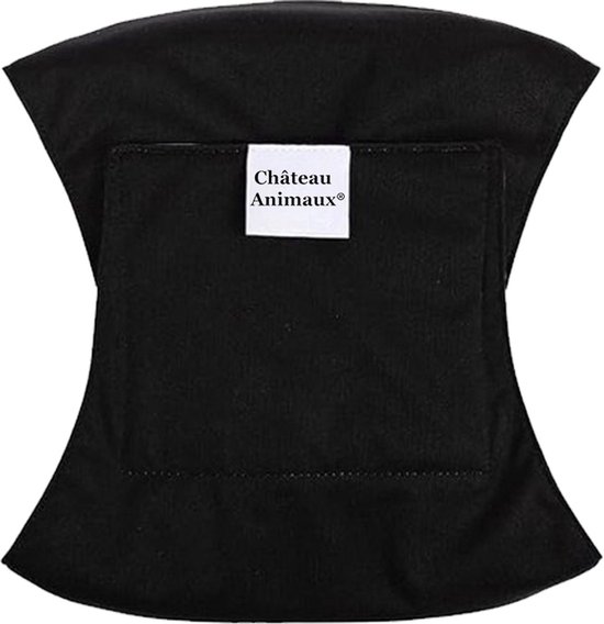 Château Animaux® Ruban Urinaire taille S - Zwart - Couche pour chien - Extrêmement adapté à l'incontinence ou au comportement de marquage du chien - Ajustable