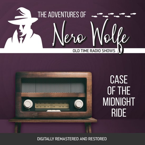 The Adventures of Nero Wolfe: Case of the Midnight Ride - cover