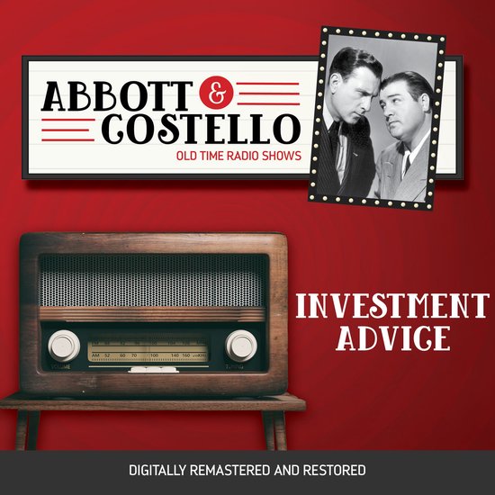Abbott and Costello: Investment Advice - cover