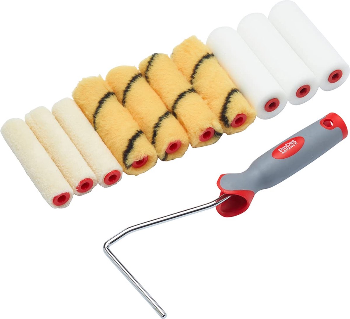 Verfroller rollen hoekkwast hoekschilders muur roller 11 stuks