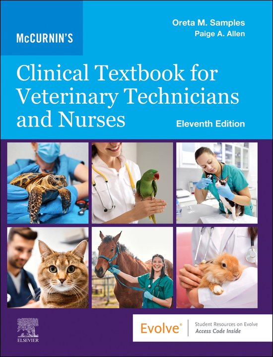 McCurnin's Clinical Textbook for Veterinary Technicians and  ... - cover