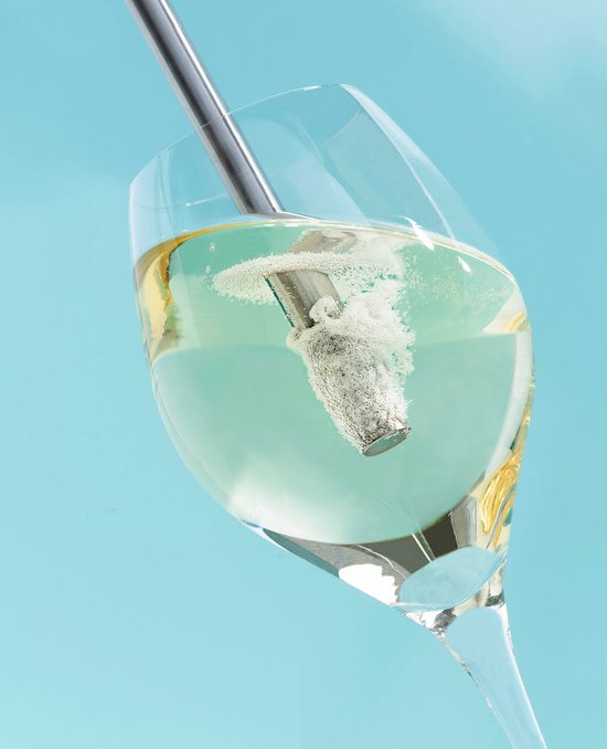 Aérateur de vin en acier inoxydable Airtender - décanteur - plus de goût - sans BPA Aérateur de vin en acier inoxydable Airtender - décanteur - plus de goût - sans BPA