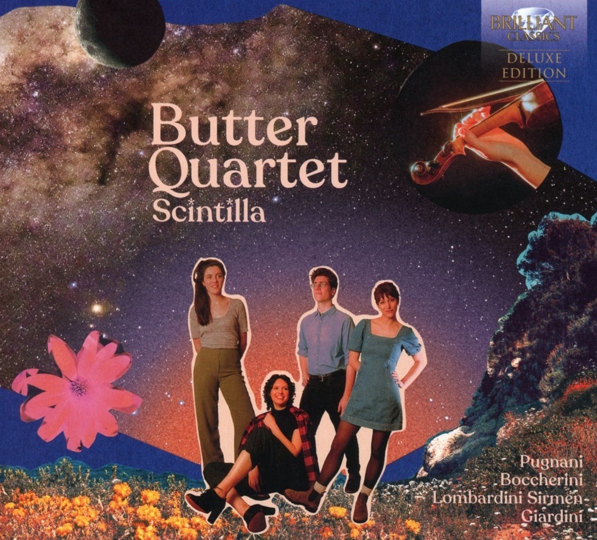 Butter Quartet - Scintilla: Early Italian String Quartets (CD) (Deluxe Edition)