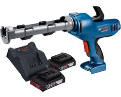 Bosch GCG 18V-310 Professioneel accupistool 18 V 310 ml 3,5 kN + 2x accu 2,0 Ah + lader