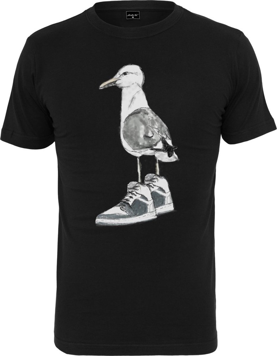 Mister Tee Seagull Sneakers Heren T-shirt S Zwart