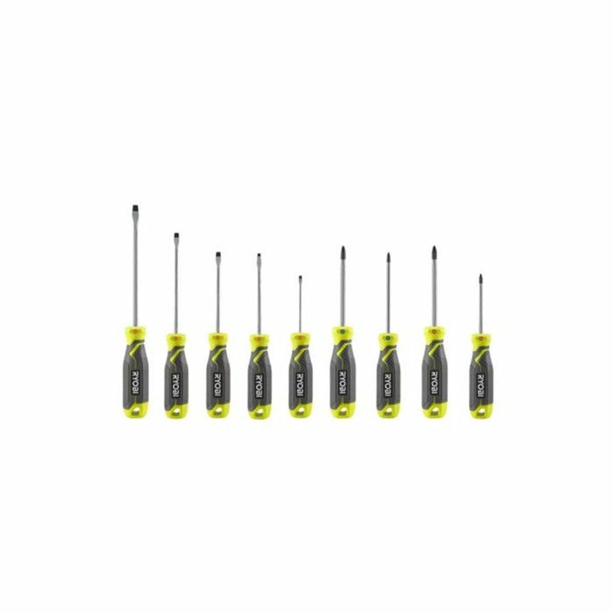 RYOBI schroevendraaierset, 9-delig RHSDS9PC