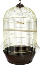 Nobleza Vogelkooi luxe rond - Bruin - 72 cm hoog