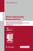 Lecture Notes in Computer Science 14729 - HCI for Cybersecurity, Privacy and Trust