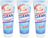 smart clean - Reiswasmiddel / Wasmiddel voor op vakantie - 3 x 250 ML - Blauw - 45 Wasbeurten - Handwash