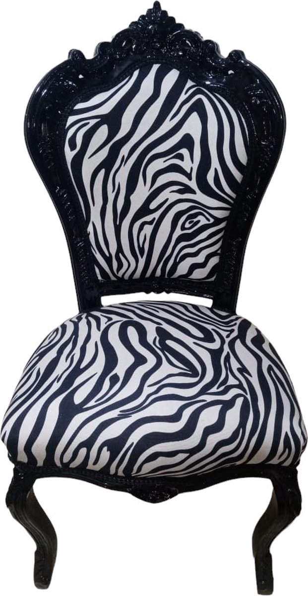 Barok eetkamerstoel zebra