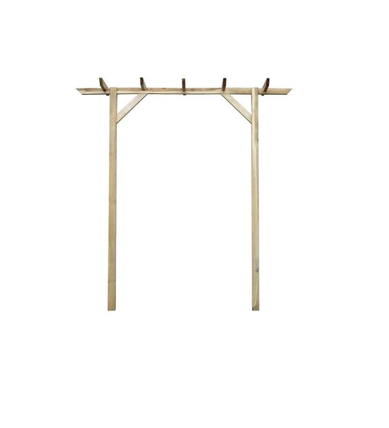 Houten Rozenboog Pergola Tuin 200x40x205 cm / Boog