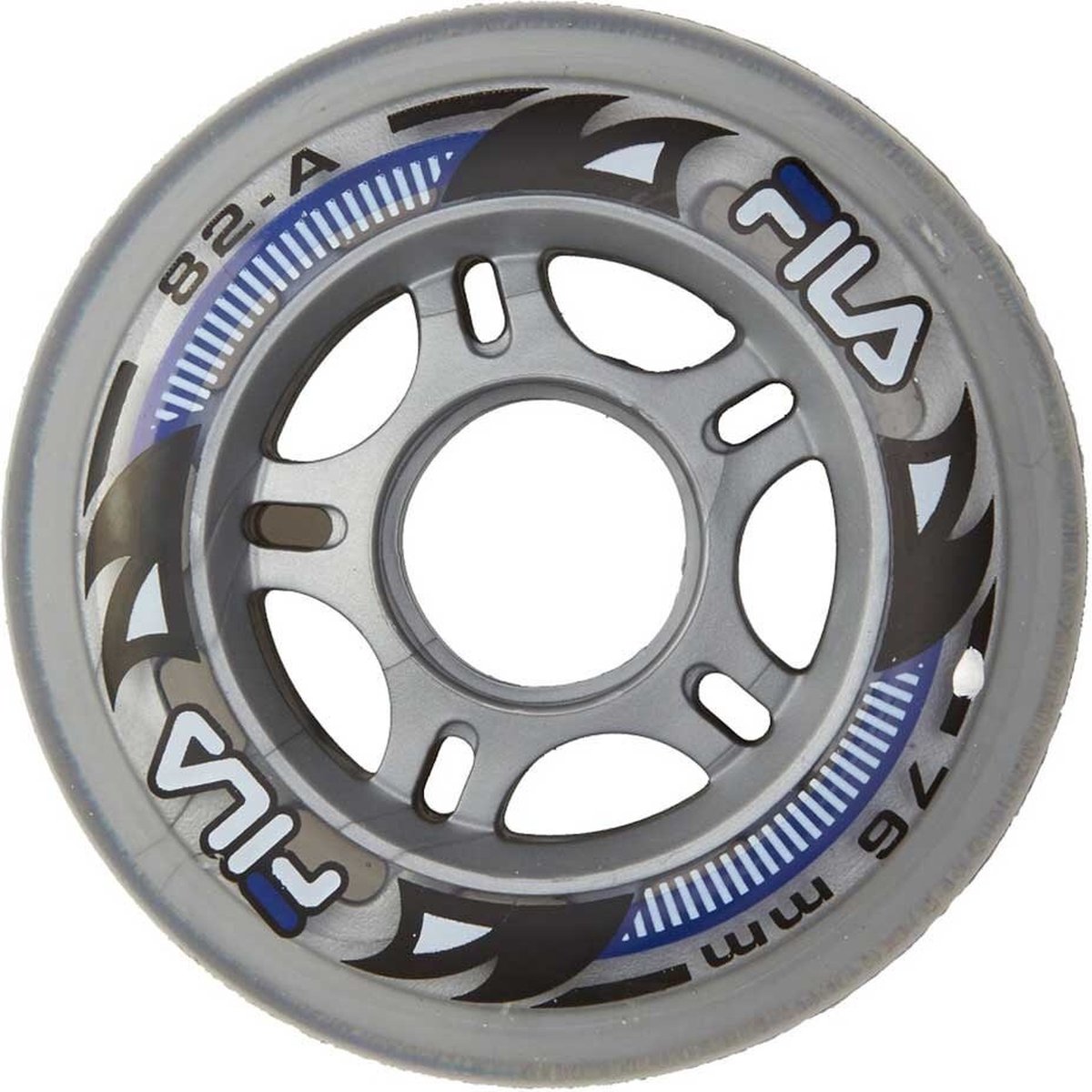 Fila Skatewielen 76mm 8-pack Clear Transparant