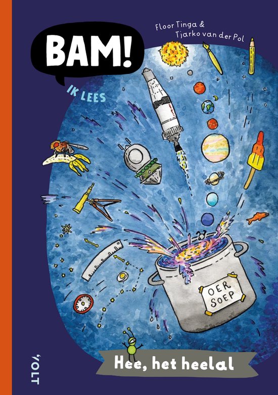 BAM! Ik lees - Hee, het heelal - cover