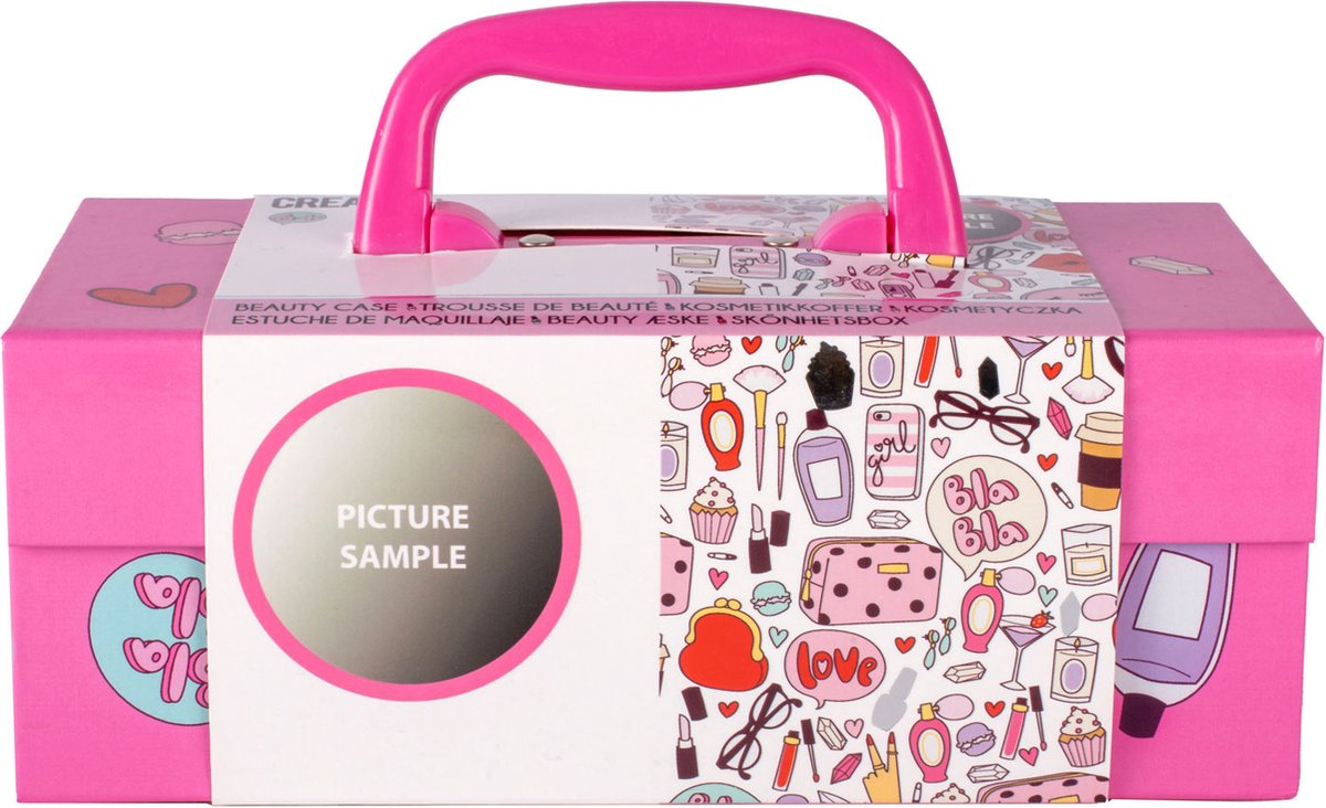 Create it! make-up koffertje Beauty Beautycase 3 Laags kindermake-up