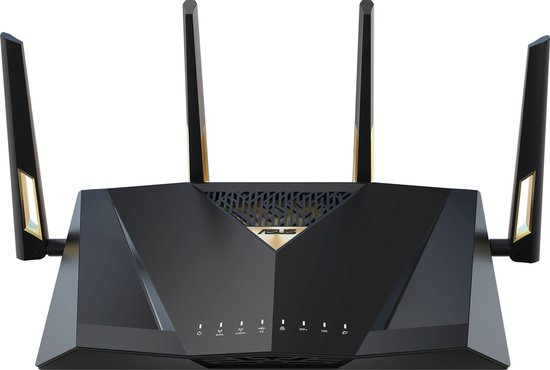 Foto: Asus rt be88u router dual band wifi 7 7200 mbps 10g poort sfp 